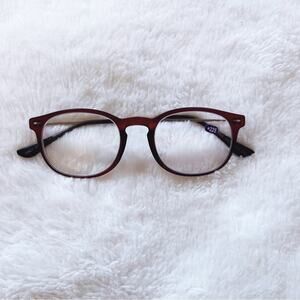 Daisy Brown Thin Lightweight Reader Glasses